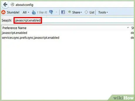 Image intitulée Turn On Javascript in Mozilla Firefox Step 4
