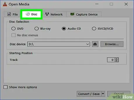 Image intitulée Extract Audio CD Using VLC Player Step 9