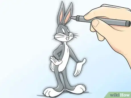 Image intitulée Draw Bugs Bunny Step 20