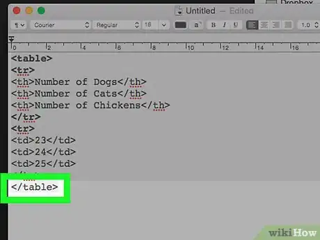 Image intitulée Create a Table in HTML Step 11