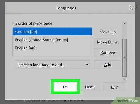 Image intitulée Change Your Browser's Language Step 21