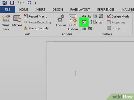 Image intitulée Insert a Check Box in Word Step 8