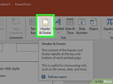 Image intitulée Add a Header in Powerpoint Step 8