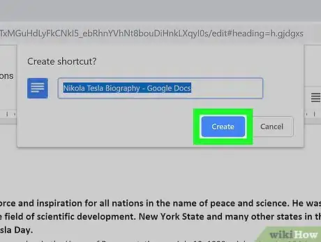 Image intitulée Create a Desktop Shortcut for Google Docs on PC or Mac Step 8
