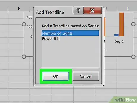 Image intitulée Do Trend Analysis in Excel Step 7