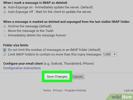 Image intitulée Sync Outlook With Gmail Step 6