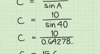 calculer la longueur de l'hypoténuse