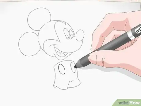 Image intitulée Draw Mickey Mouse Step 24