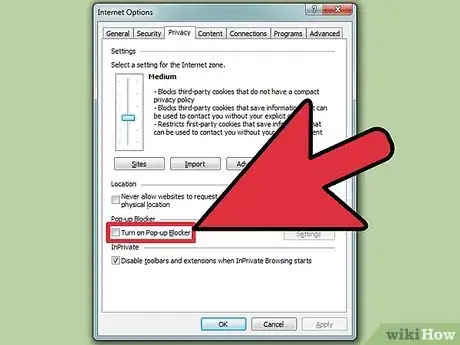 Image intitulée Turn Off the Pop‐Up Blocker in Internet Explorer Step 5