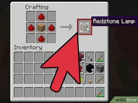 Image intitulée Make a Redstone Lamp in Minecraft Step 5