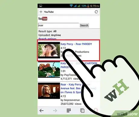 Image intitulée Download Videos from YouTube Using Opera Mini Web Browser (Mobile) Step 3