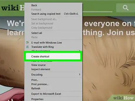 Image intitulée Create a Shortcut to a Website on Your Desktop with Internet Explorer Step 4