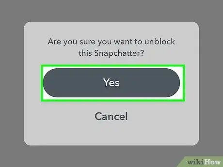 Image intitulée Unblock Someone on Snapchat Step 6