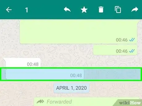 Image intitulée Copy a WhatsApp Message Step 7