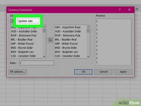 Image intitulée Create a Currency Converter With Microsoft Excel Step 24