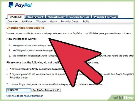 Image intitulée Dispute a PayPal Transaction Step 5