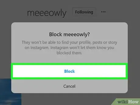 Image intitulée Block and Unblock Users on Instagram Step 17