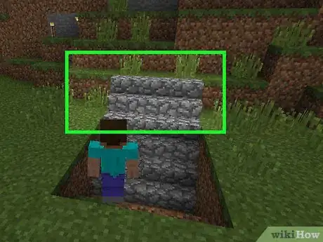 Image intitulée Make Stairs in Minecraft Step 10