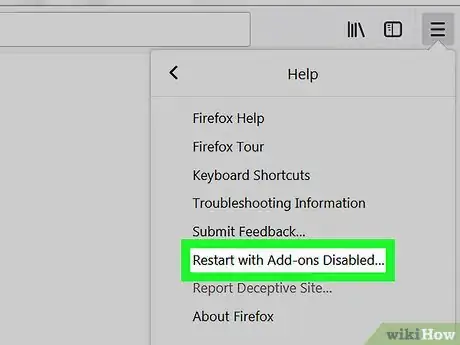 Image intitulée Start Firefox in Safe Mode Step 4