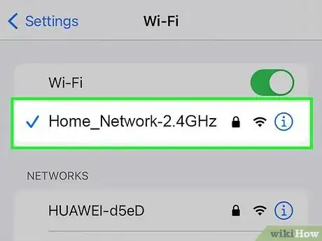 Image intitulée Check WiFi Ghz on iPhone Step 6