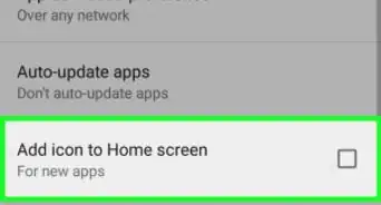 supprimer des icônes de l'écran d'accueil d'un appareil Android