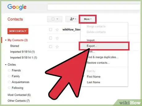 Image intitulée Add Contacts to Gmail Using a CSV File Step 1