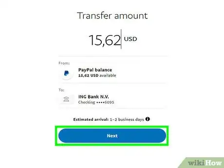 Image intitulée Transfer Money from PayPal to a Bank Account Step 17