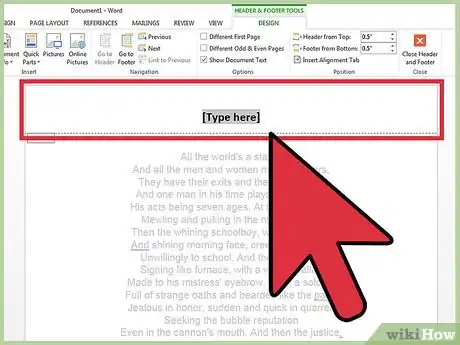 Image intitulée Insert a Custom Header or Footer in Microsoft Word Step 3