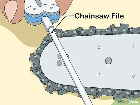 Image intitulée Sharpen a Chainsaw Step 1
