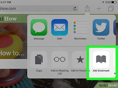 Image intitulée Add a Bookmark in Safari Step 4