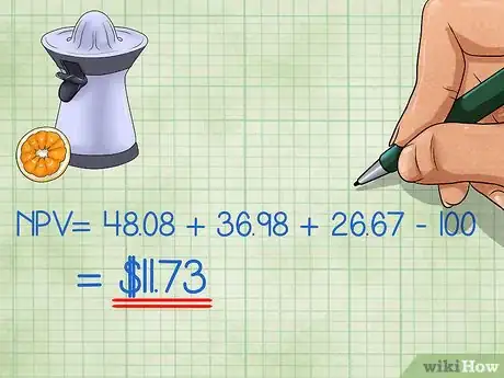 Image intitulée Calculate NPV Step 6