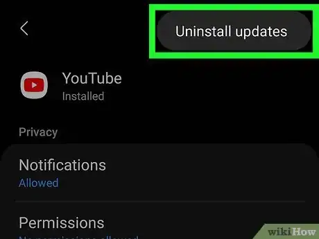 Image intitulée Uninstall YouTube Updates Step 5