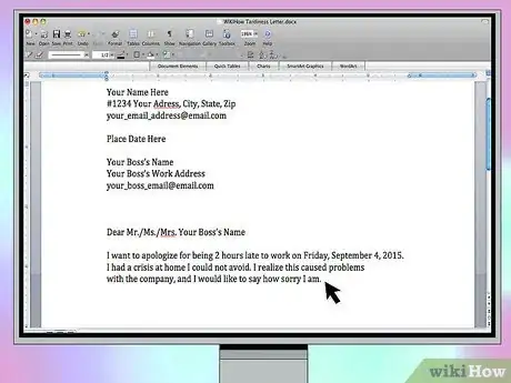 Image intitulée Apologize for Being Late to Work Step 15