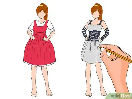 Image intitulée Draw Anime Girl's Clothing Step 14