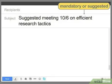 Image intitulée Write an Email for a Meeting Invitation Step 4