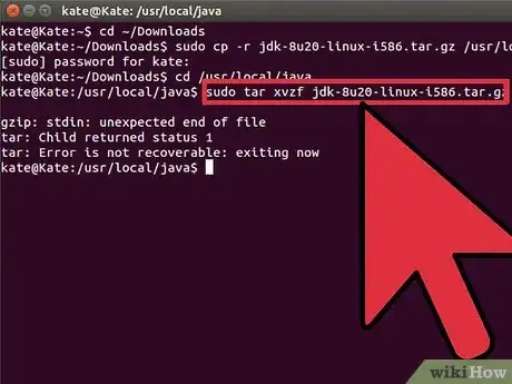 Image intitulée Upgrade Oracle Java on Ubuntu Linux Step 3