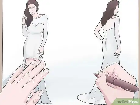 Image intitulée Drape a Dress Step 3