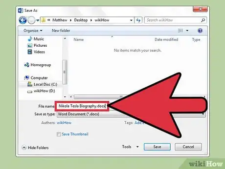 Image intitulée Save a Microsoft Word Document Step 6