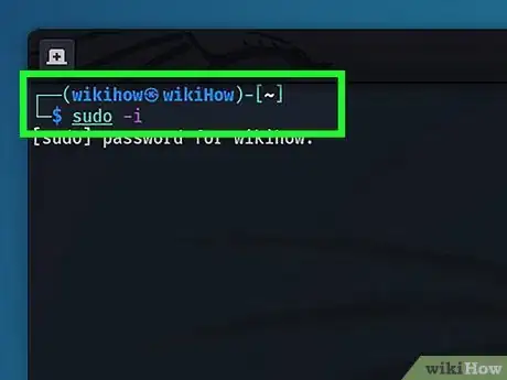 Image intitulée Open the Root Terminal in Kali Linux Step 5