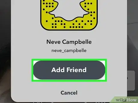 Image intitulée Add Friends on Snapchat Step 20