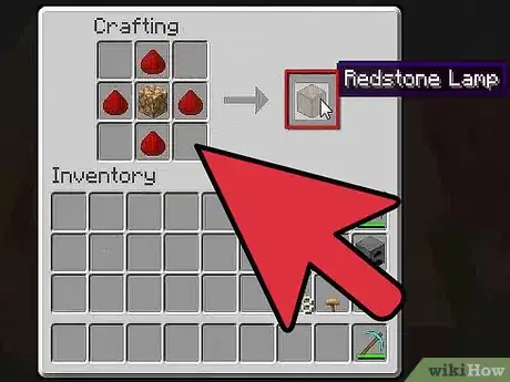 Image intitulée Make a Redstone Lamp in Minecraft Step 4
