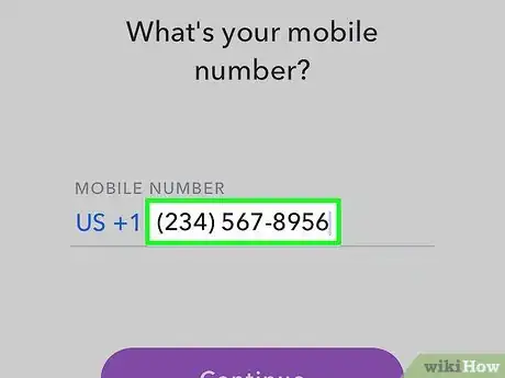 Image intitulée Make a Snapchat Account Step 10