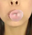 faire des bulles avec un chewing‑gum