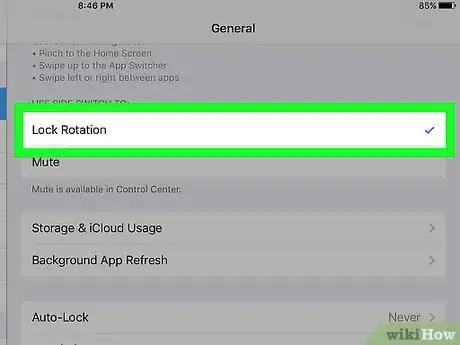 Image intitulée Lock iPad Screen Orientation Step 9