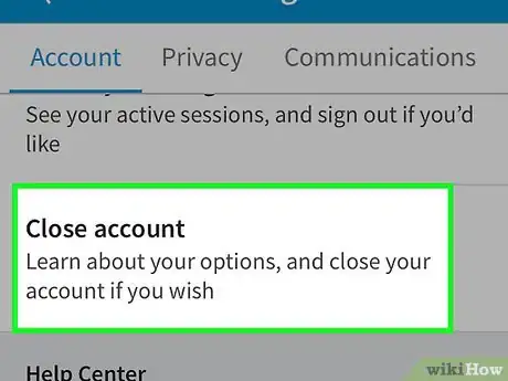 Image intitulée Delete a LinkedIn Account Step 12