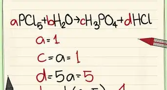 équilibrer une équation chimique