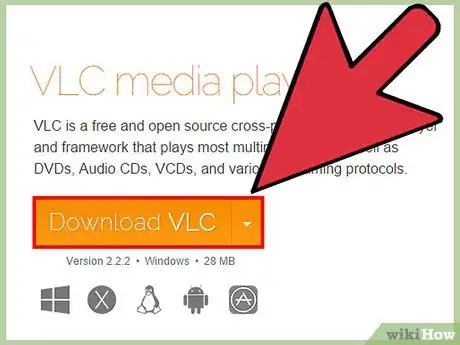 Image intitulée Rip DVD Audio to MP3 Using VLC Media Player Step 1