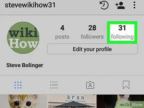 Image intitulée Unfollow Everyone on Instagram Step 3