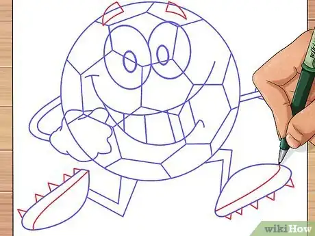 Image intitulée Draw a Soccer Ball Step 23