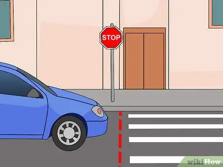 Image intitulée Stop at a STOP Sign Step 3